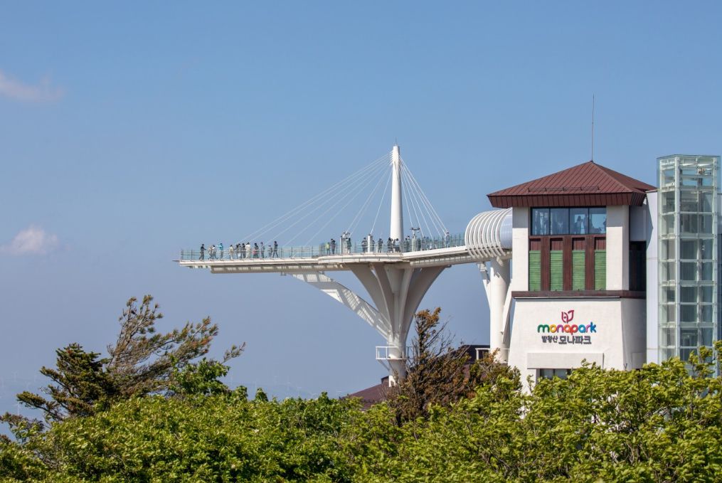 발왕산 기 스카이워크