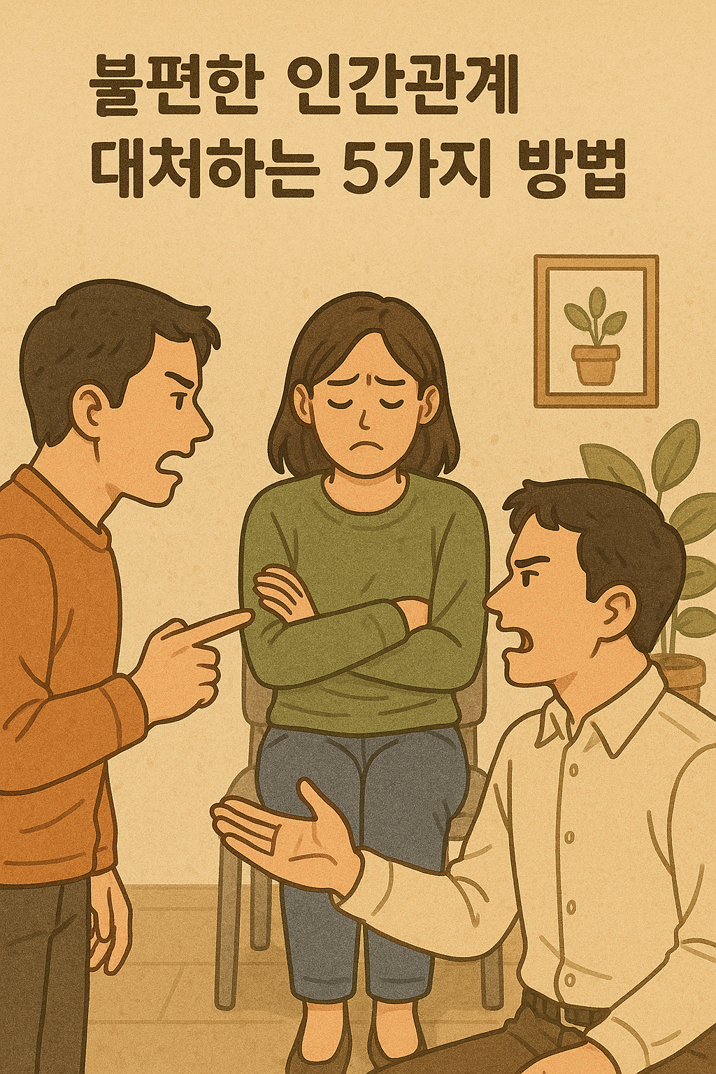 불편한 인간관계 대처하는 5가지 방법