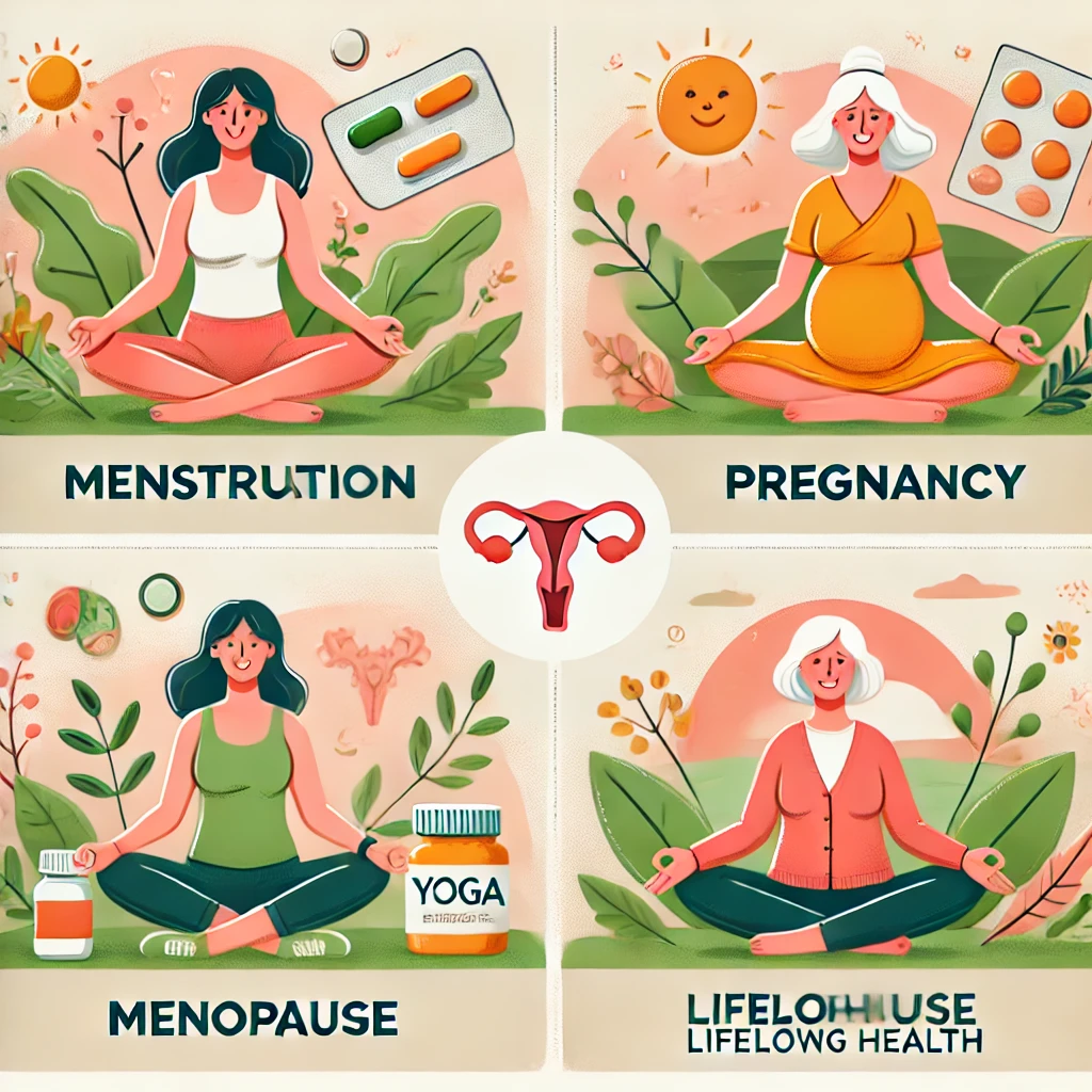 생리 갱년기등 여성건강 을 위한 팁 이미지