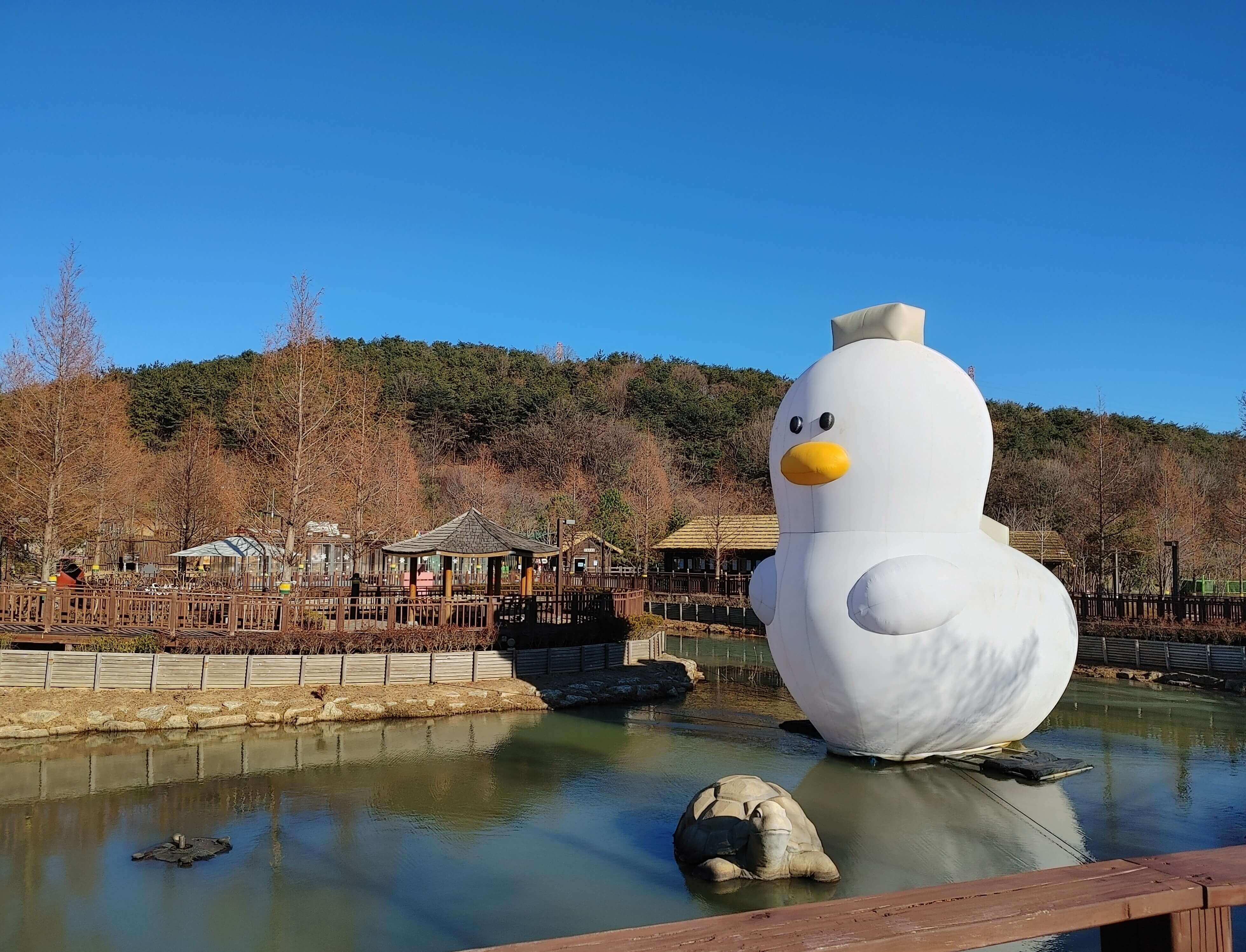 김해_가야테마파크_눈썰매장_러버덕