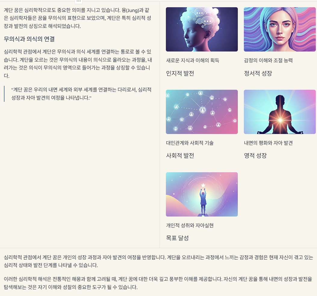 개인의 심리상태