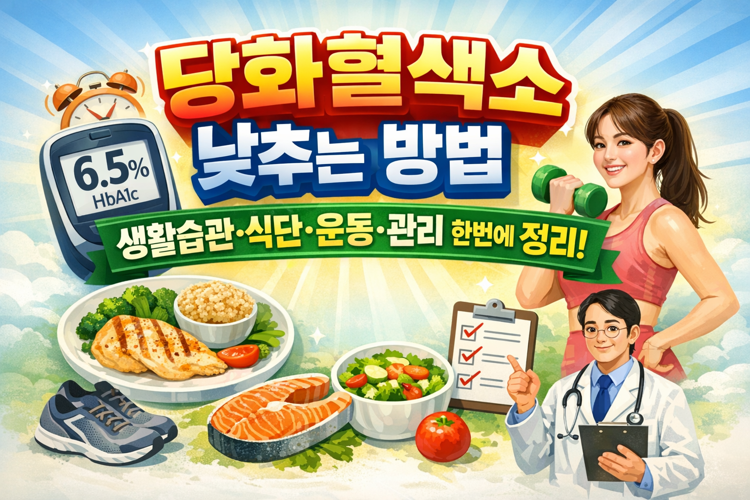 당화혈색소 낮추는 방법