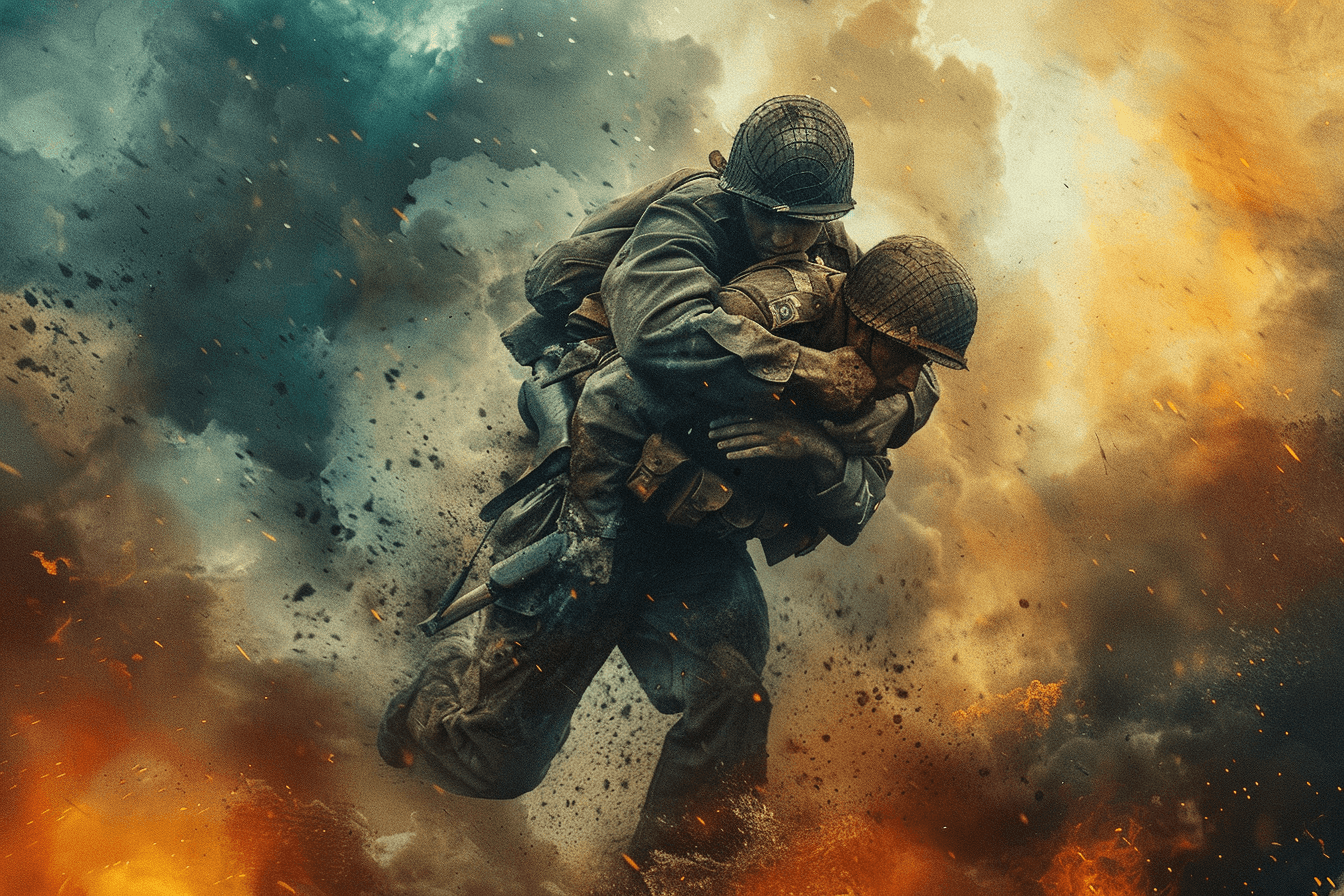 부상병을-업고-뛰어가는-전쟁-영웅