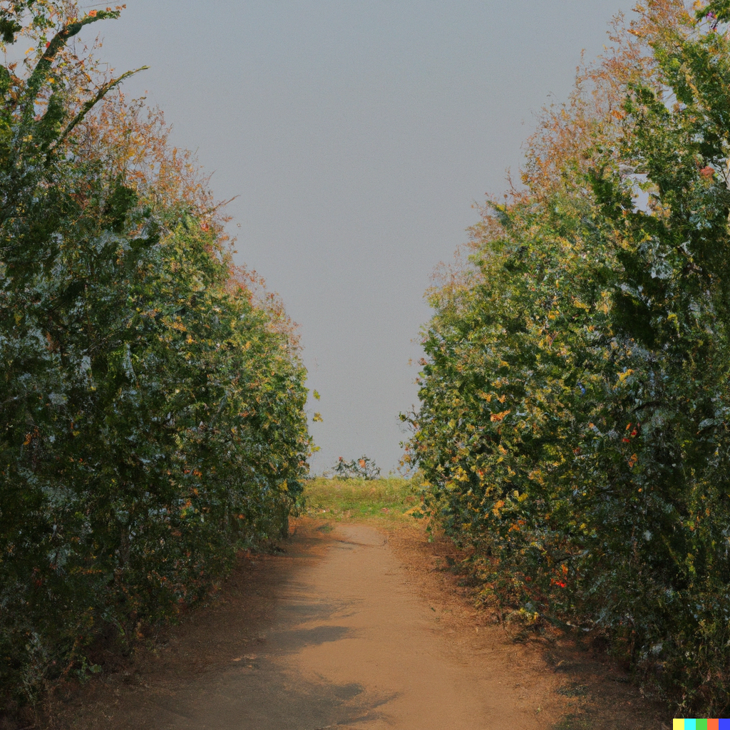 평화로운 옥수수밭 풍경