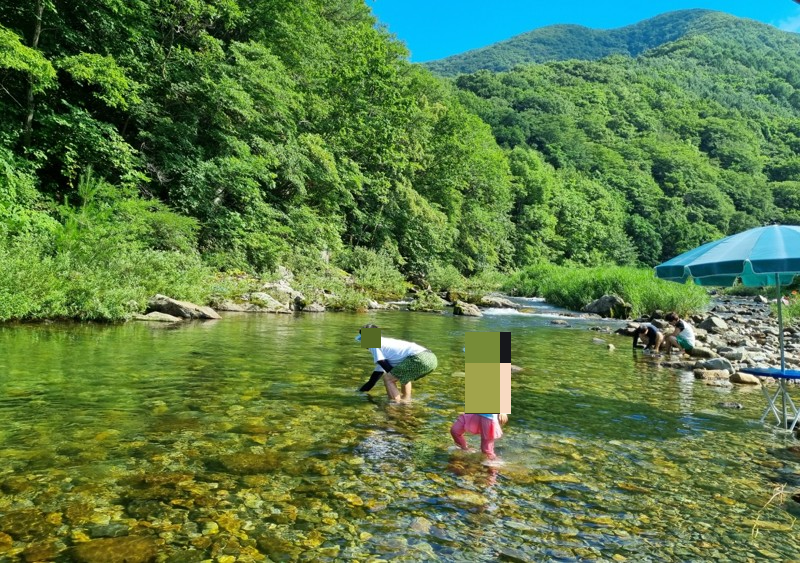 물고기잡는아이