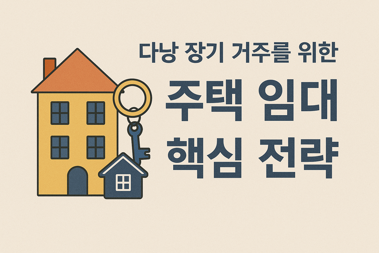 다낭 장기 거주 주택 임대 대표 이미지