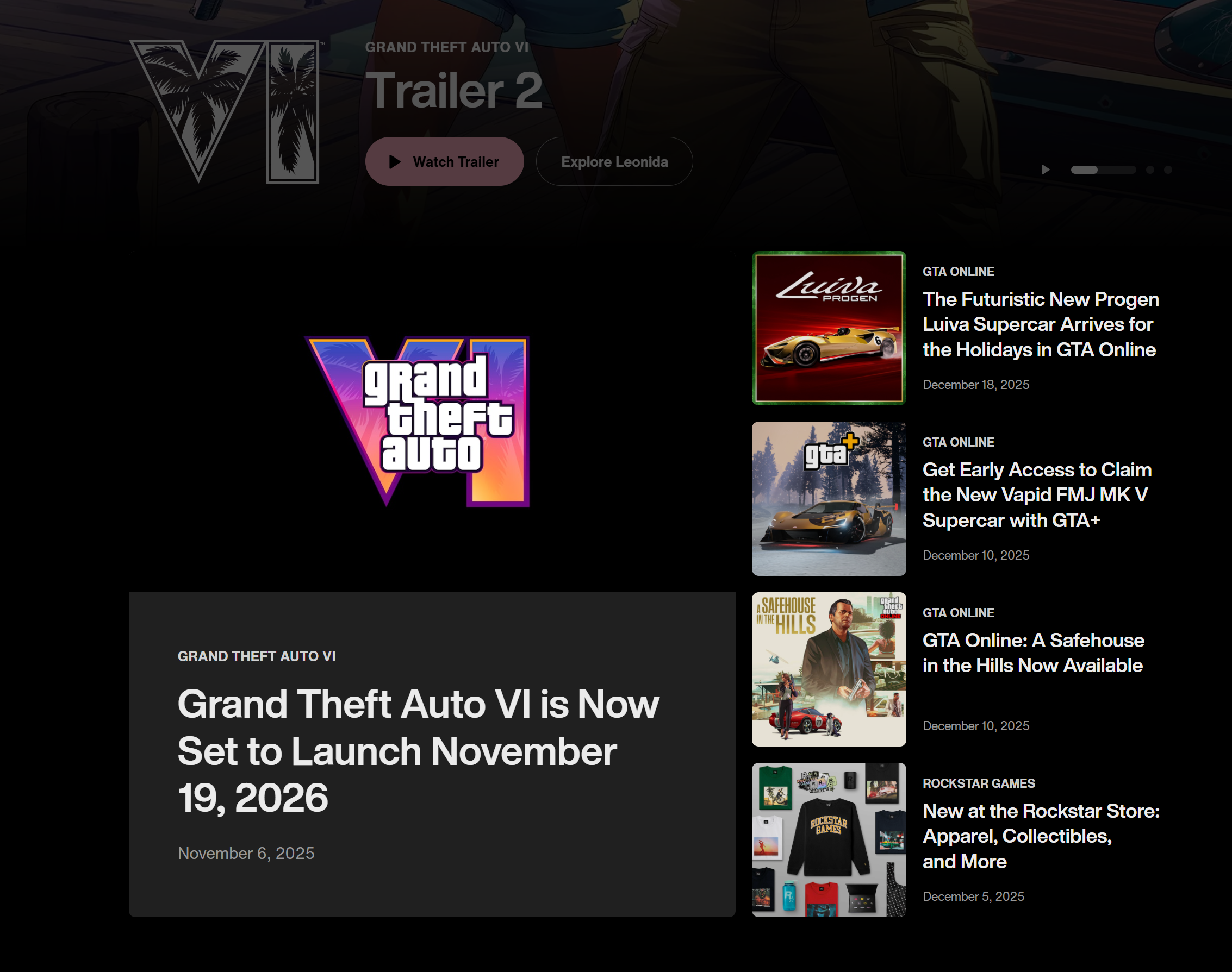 GTA6 탈것(차량) 분위기 이미지