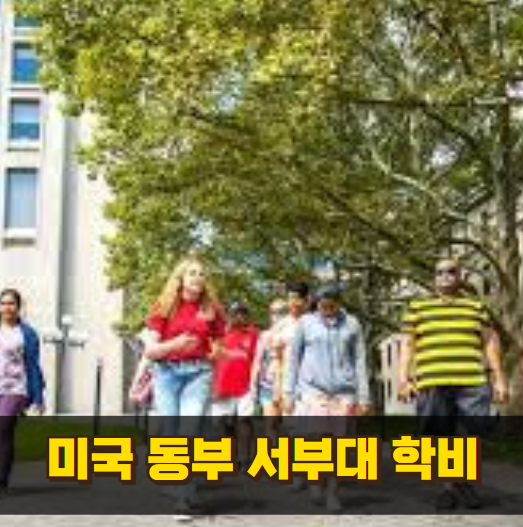 미국 동부 서부 명문대 학비