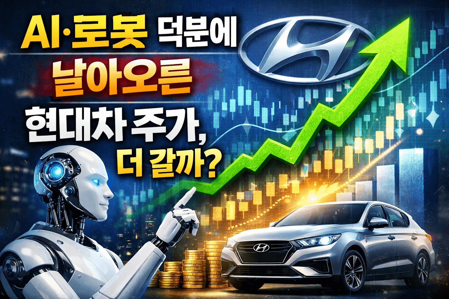 AI&middot;로봇 덕분에 날아오른 현대차 주가, 더 갈까? 썸네일