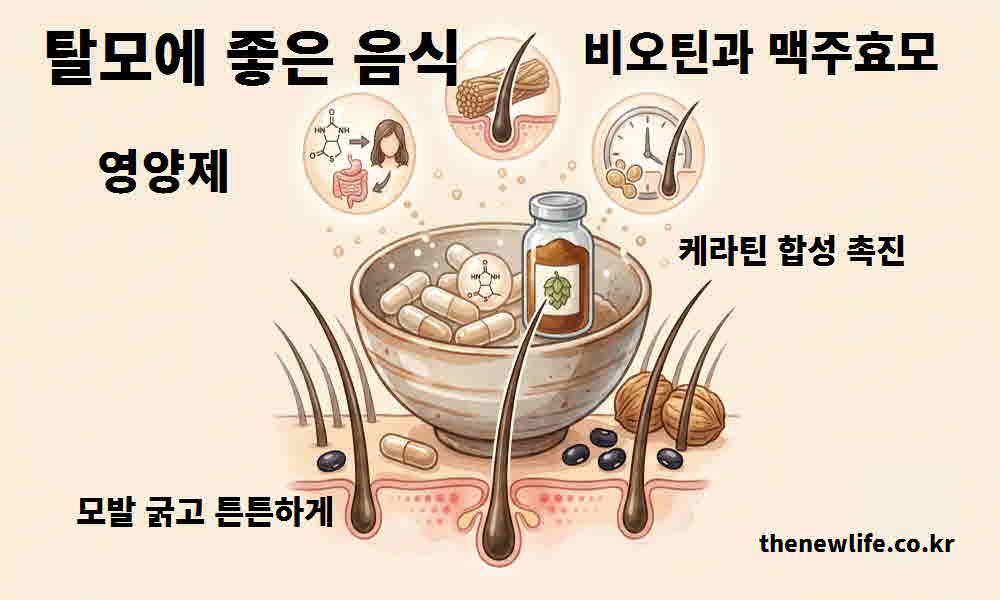 탈모 좋은 음식 영양제