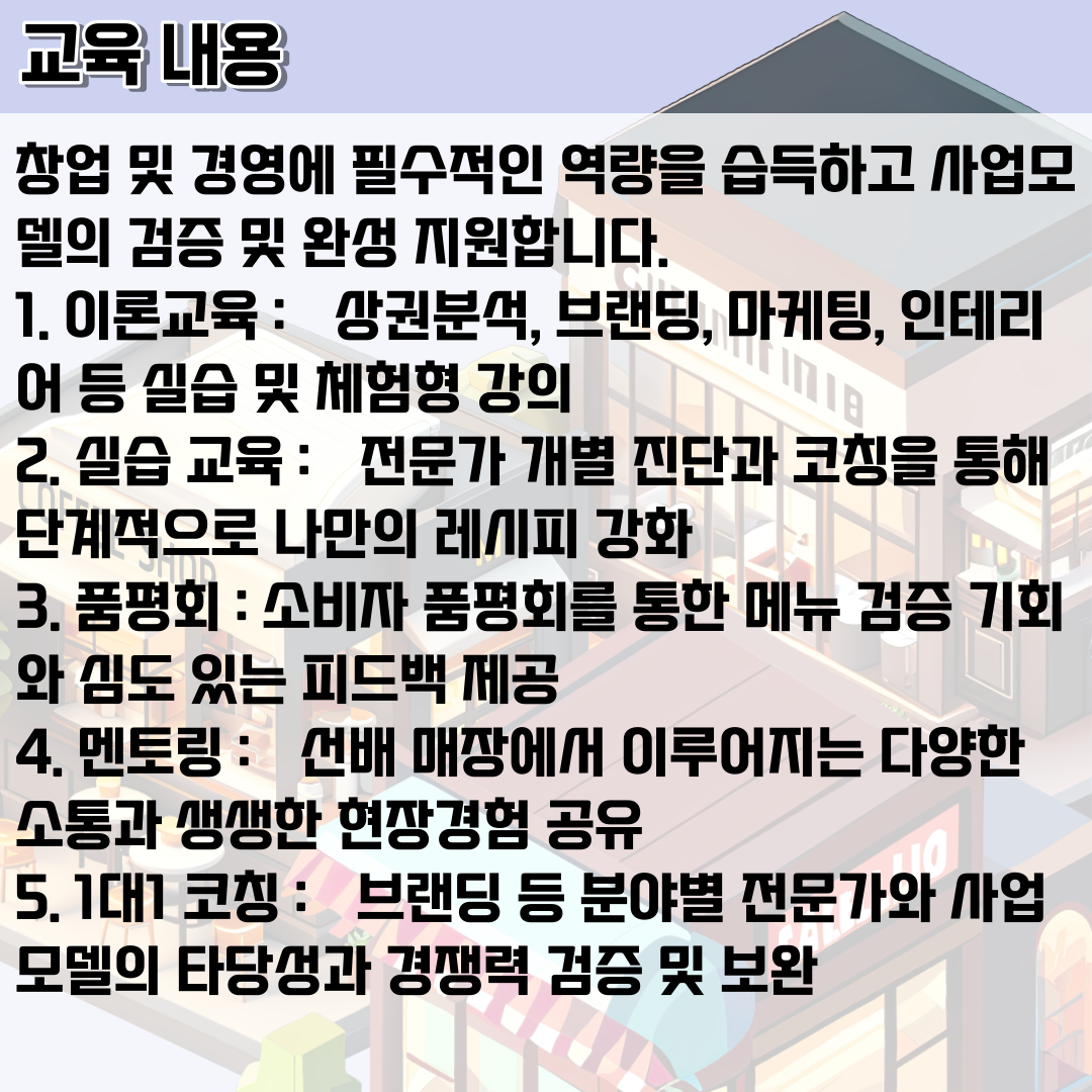 2023 서울시 골목 창업학교