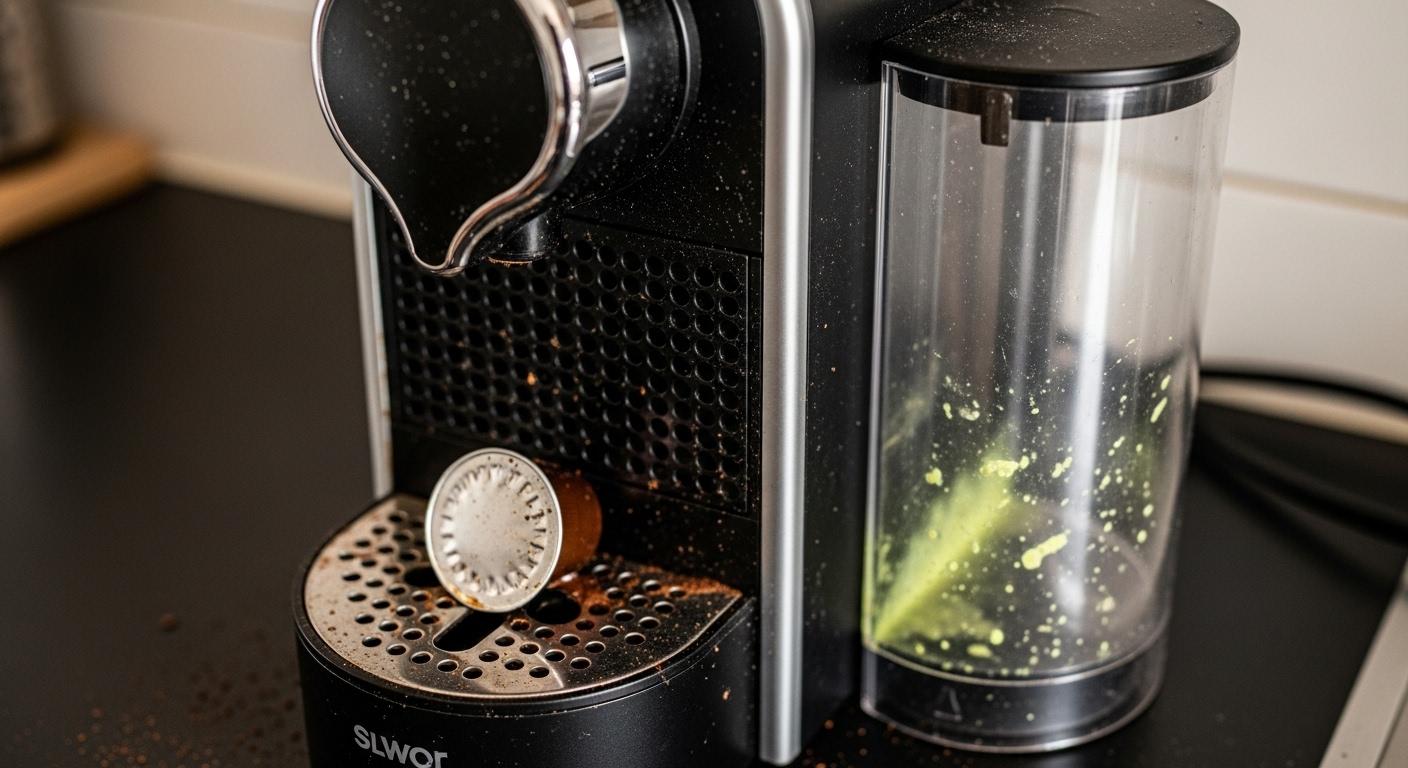 세척 불편 캡슐 커피머신