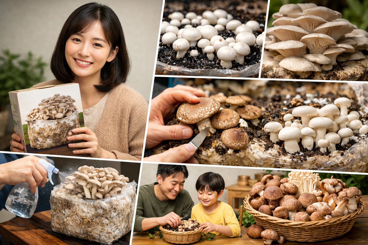 버섯 키우기