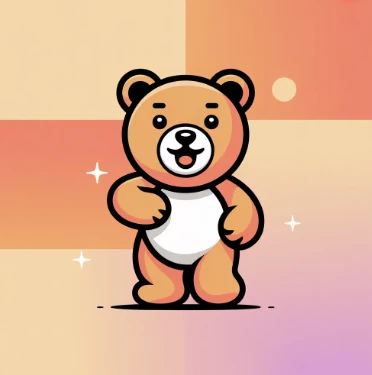 곰 예시 일러스트 이미지