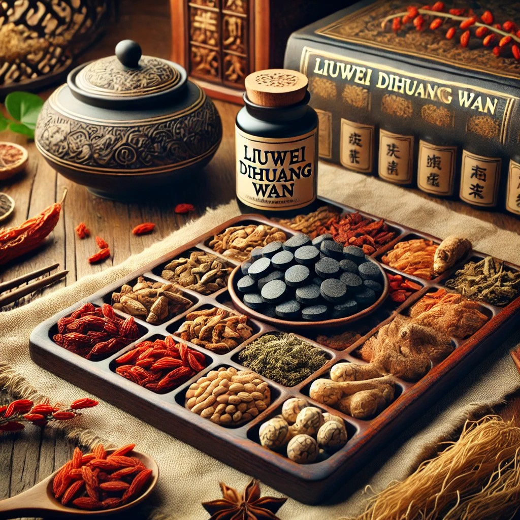 육미지황환 그림