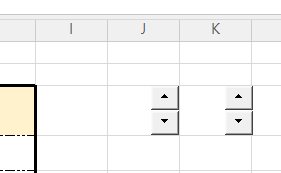 스핀단추 지정장소에 만들기