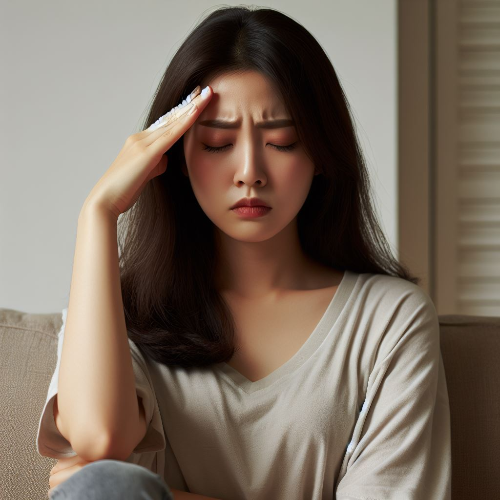 코에서 타는 냄새