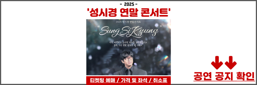 성시경 연말 콘서트