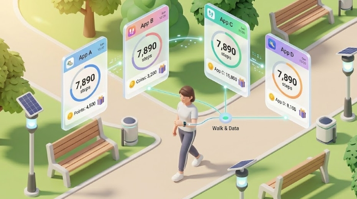 만보기 앱 다운로드 설치 및 이용방법