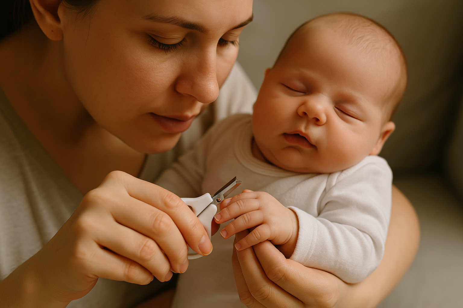 신생아 손톱 깎기 무서운 엄마들을 위한 3가지 팁