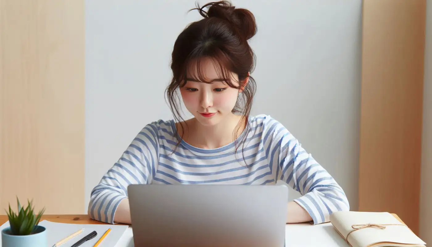 국가검진-이월-신청-방법을-알아보고-건강관리하는-여성의-모습