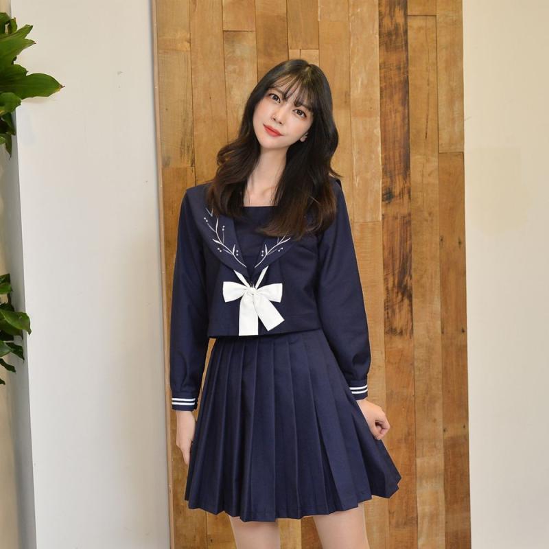 리프 세라복 세트 긴팔 일본 의상 코스프레 옷 교복