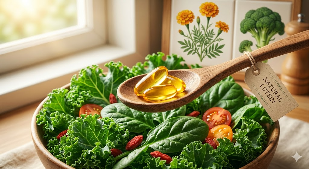 자연의 내부 선글라스: 루테인과 황반 건강에 대한 생화학적 분석