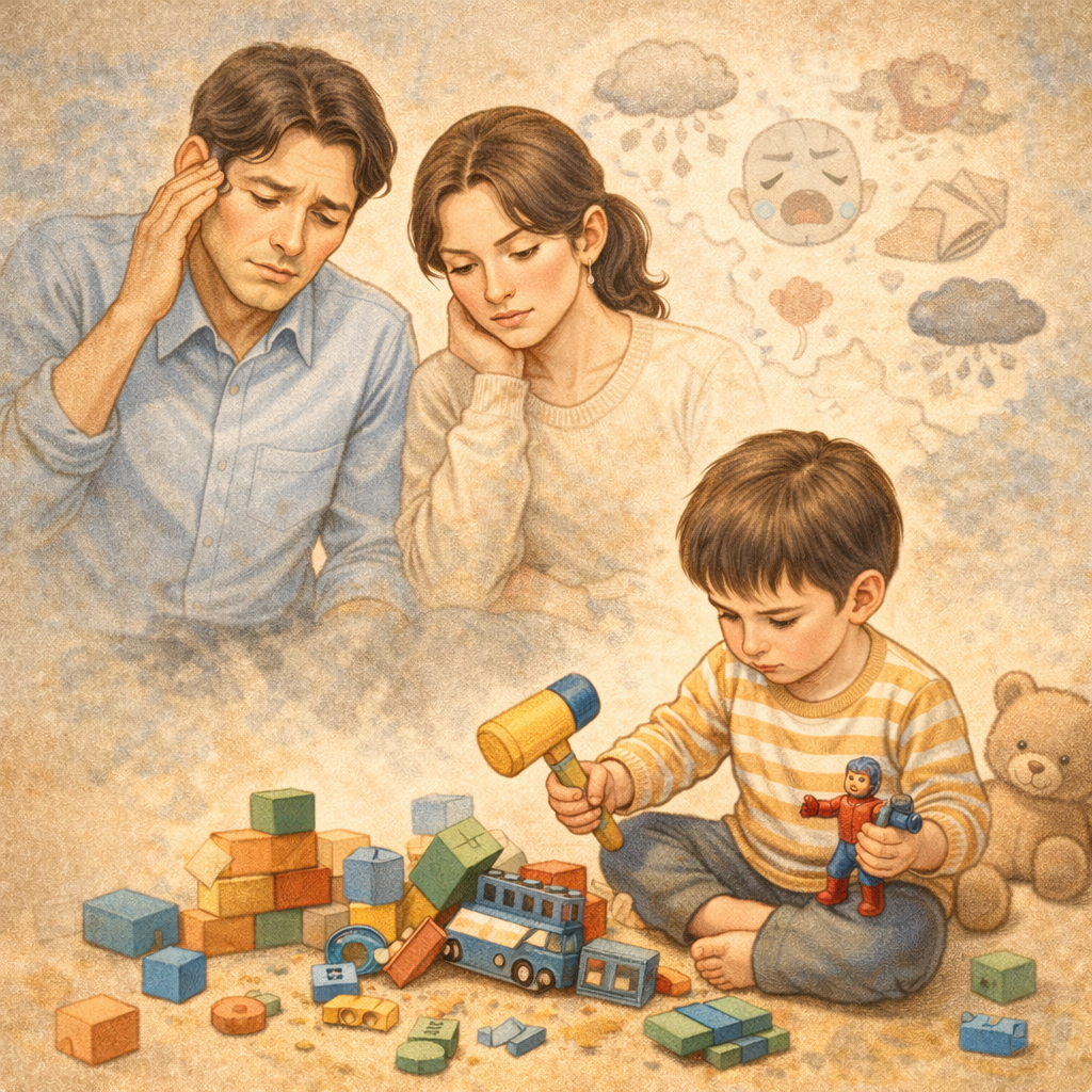 아이는 말을 안 해도 이미 말하고 있습니다! 아이 스트레스 지수 확인하기