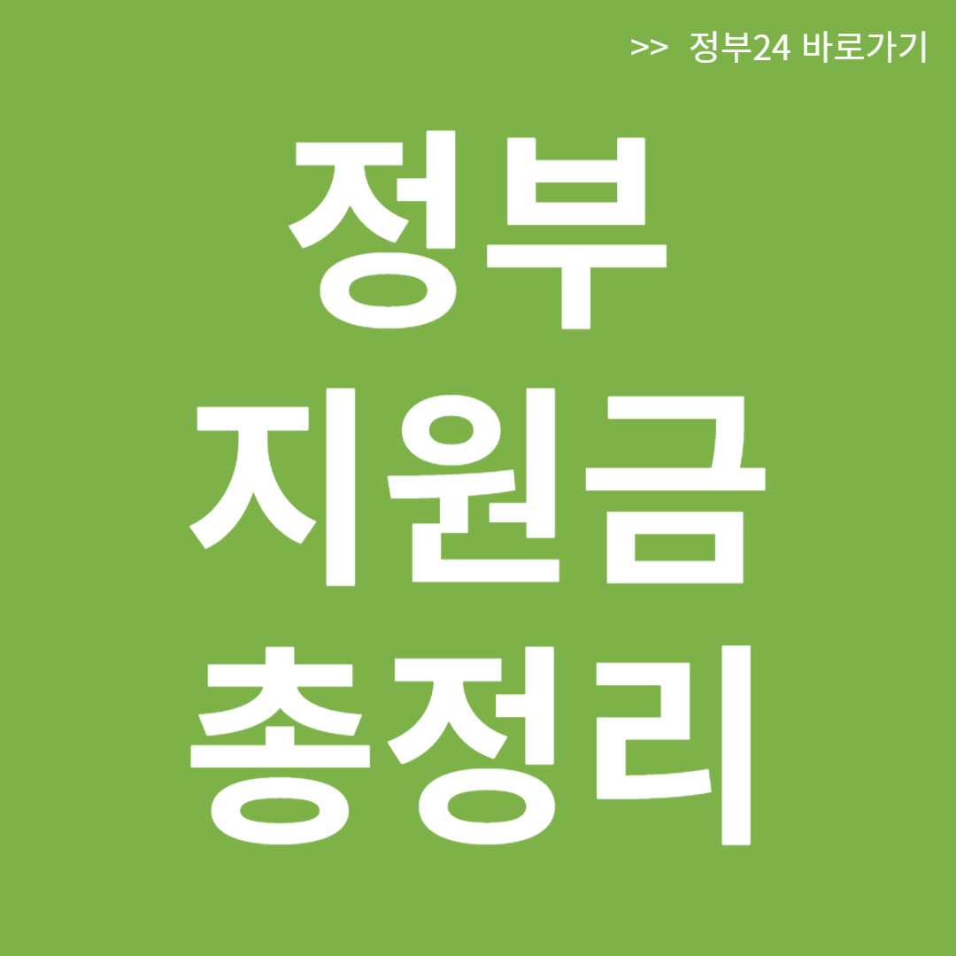 정부 지원금 조회