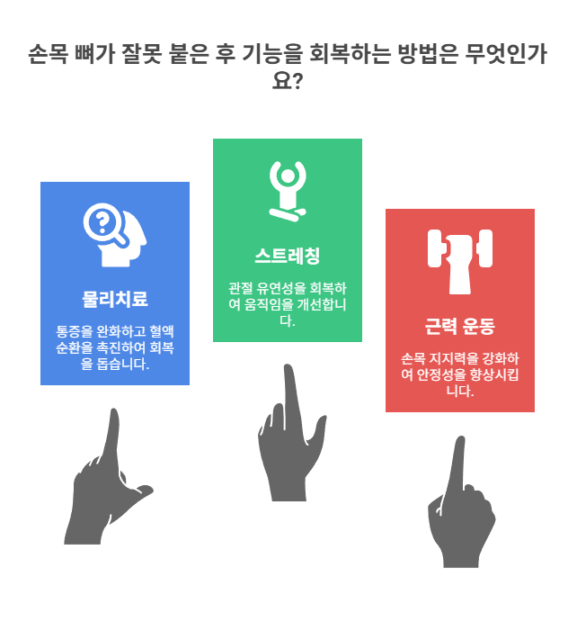 재활 치료와 생활 속 관리법