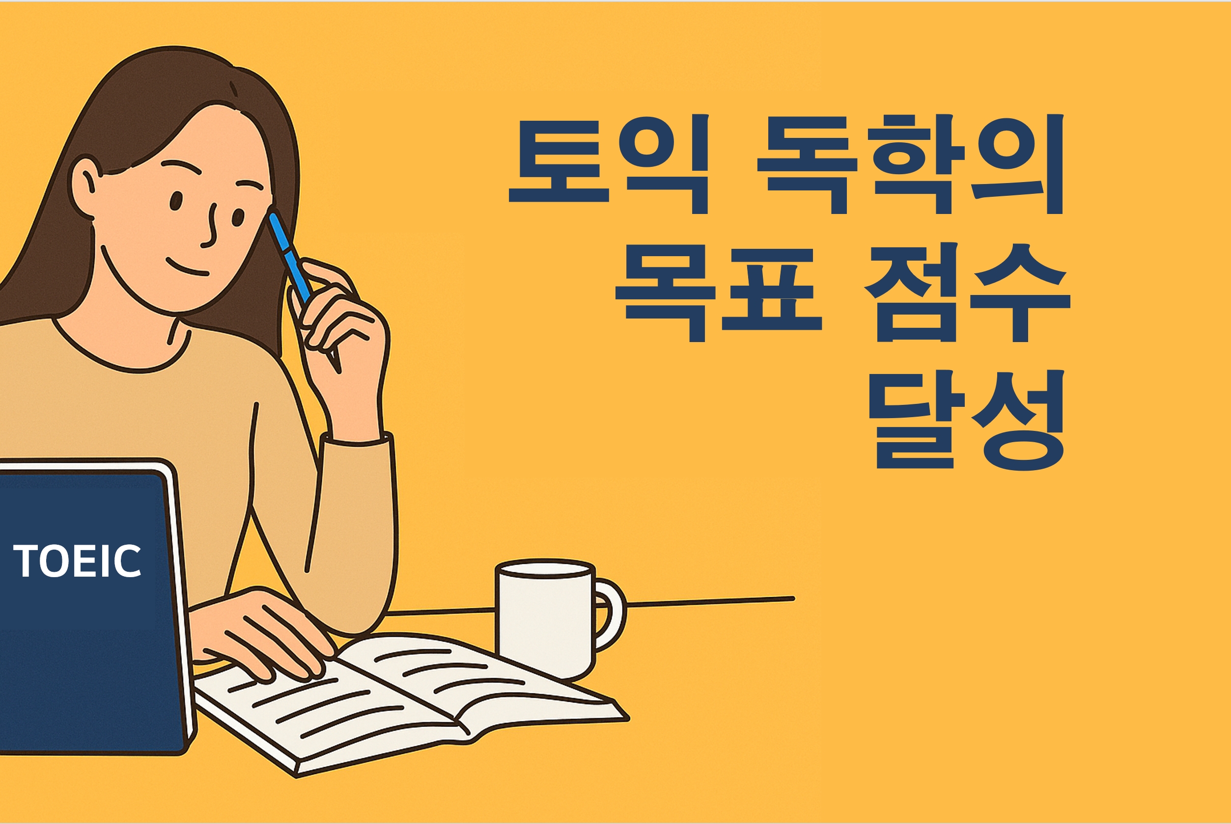 토익 독학의 목표 점수 달성