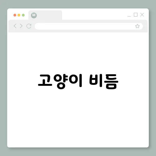 고양이 비듬, 원인 및 각질 피부병 관리방법