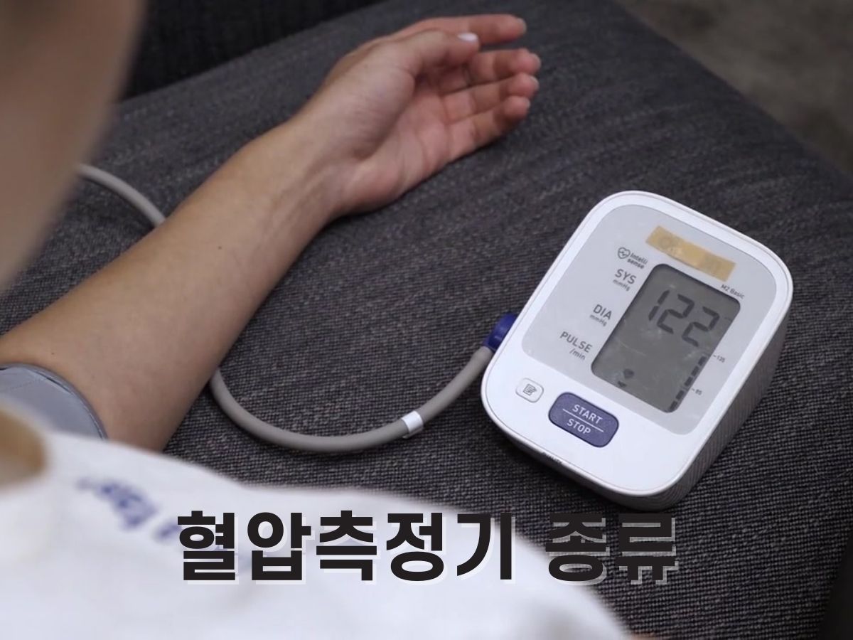 혈압측정기 종류(자동 혈압계, 수동 혈압계)