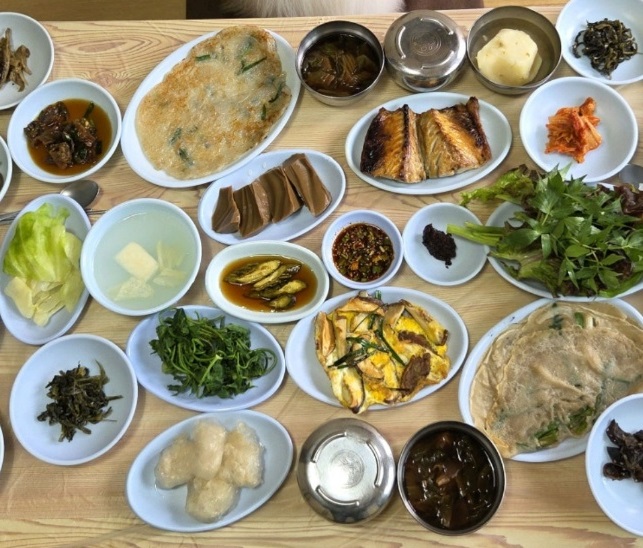 백반기행-강릉-산채정식-송천식당