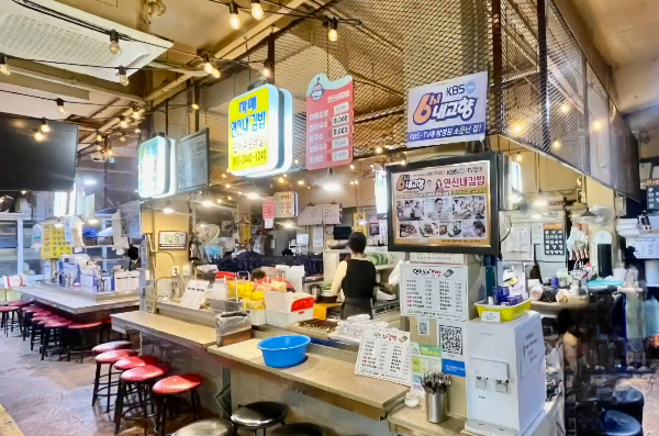 연신내 자매김밥 풍경