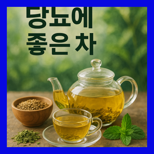 당뇨에 좋은 차 총정리!
