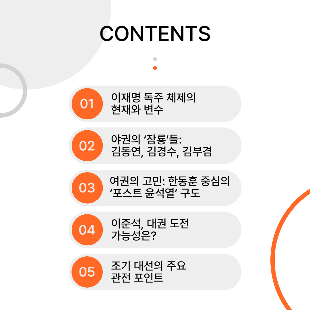 2024 차기 대선 후보 분석