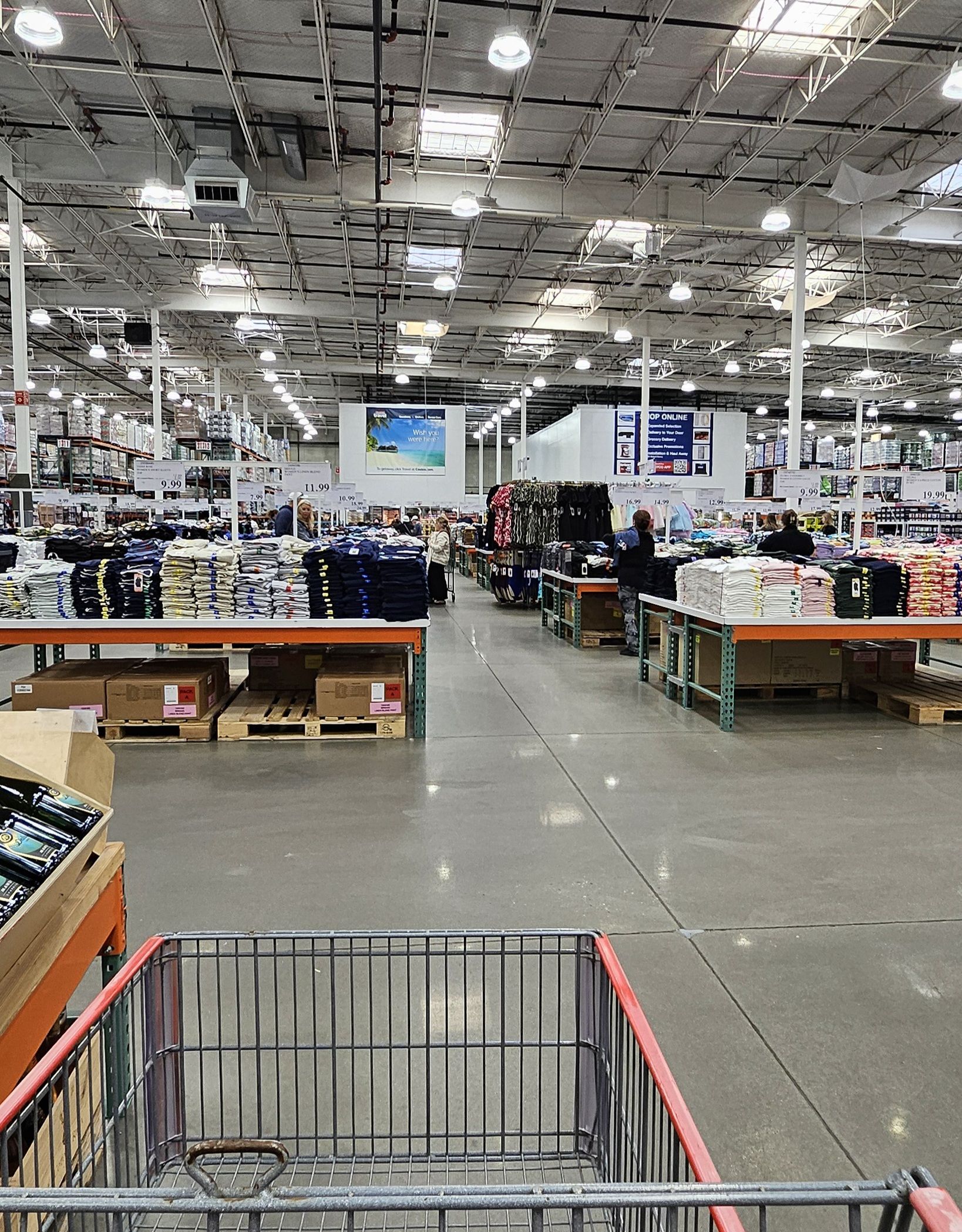 US costco early shopping hours 코스트코 내부 모습