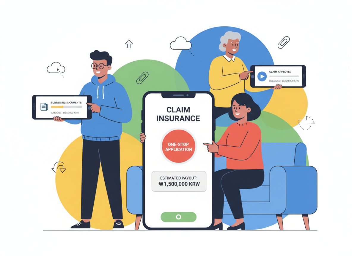 실손보험금 실손보험료 미청구분 조회 환급 실손24