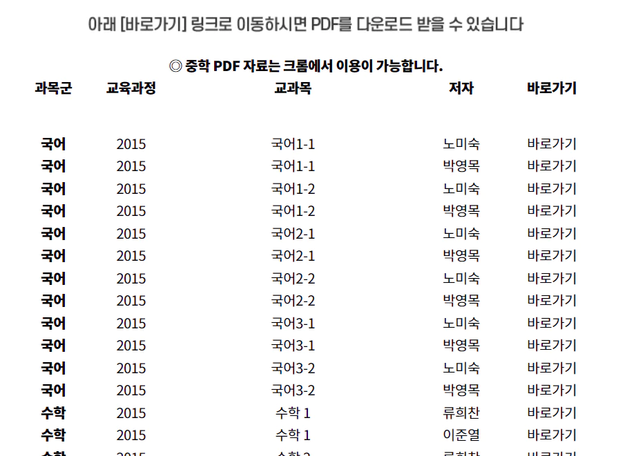 중학 pdf