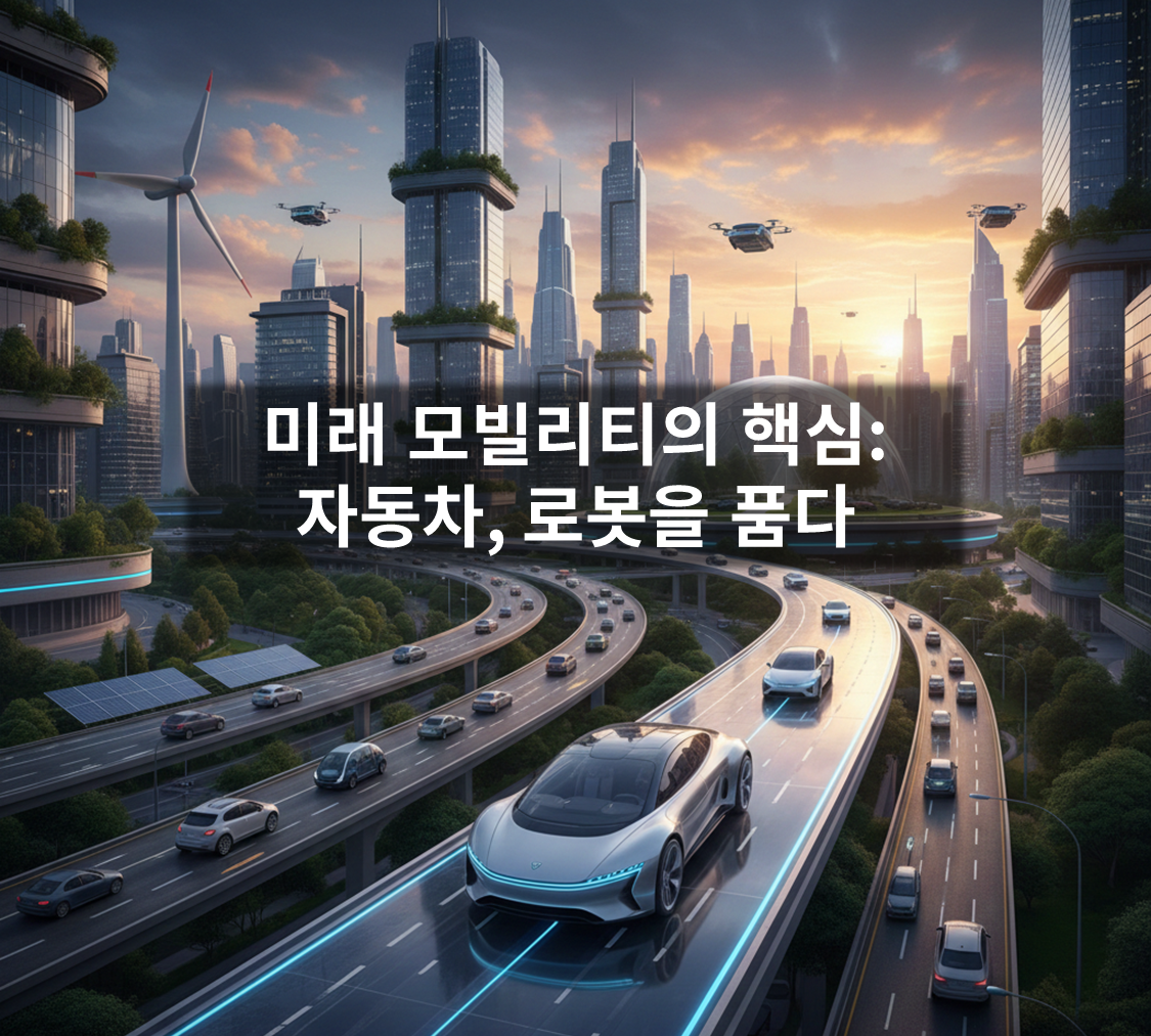 자동차, 로봇을 품다! 대문 이미지