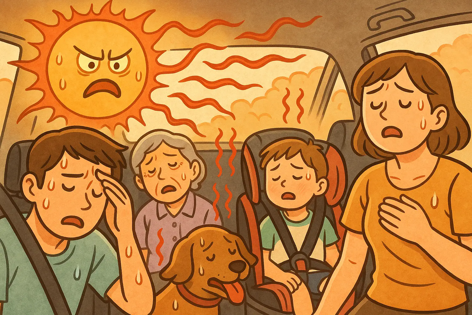 태양 복사열이 건강에 미치는 위험