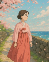 지브리-한복사진