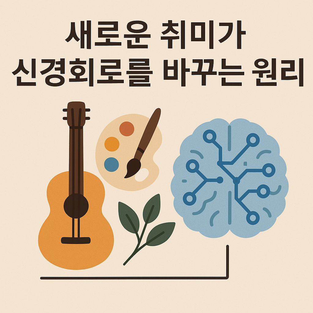 새로운 취미가 신경회로를 바꾸는 원리