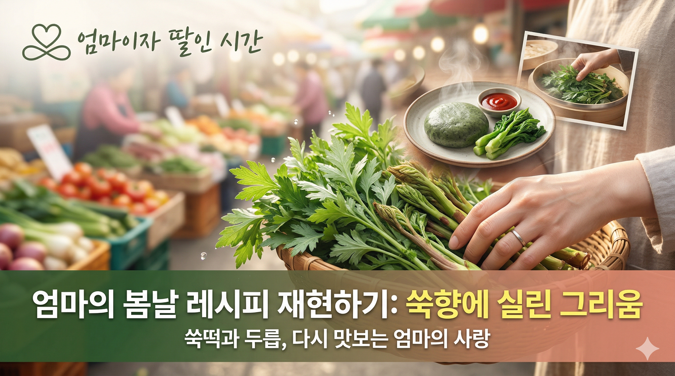 엄마의 레시피 재현하기: 그리움을 요리하는 시간