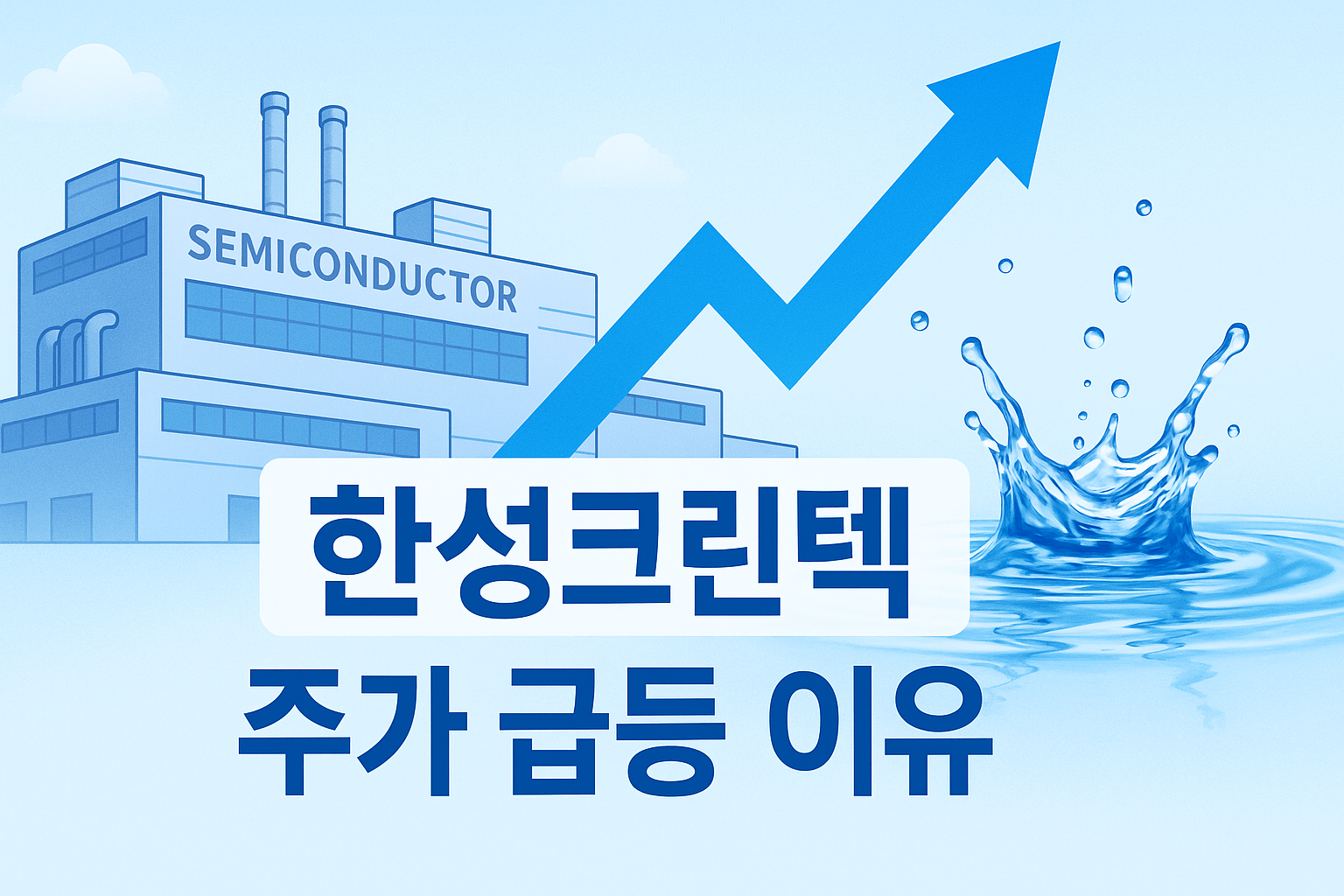 한성크린텍 주가 급등