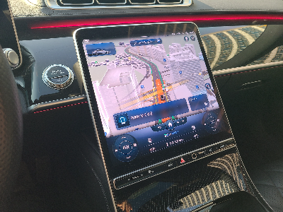 벤츠S 500 4MATIC 내부