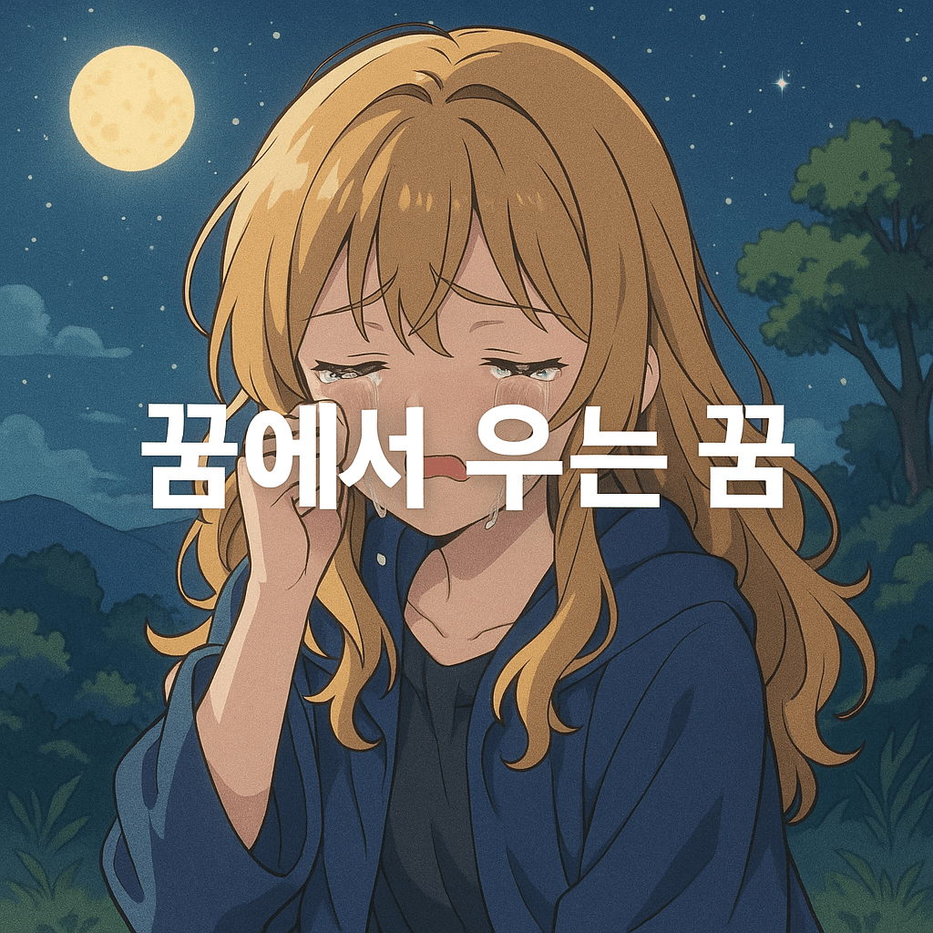 꿈에서 우는 꿈 해몽