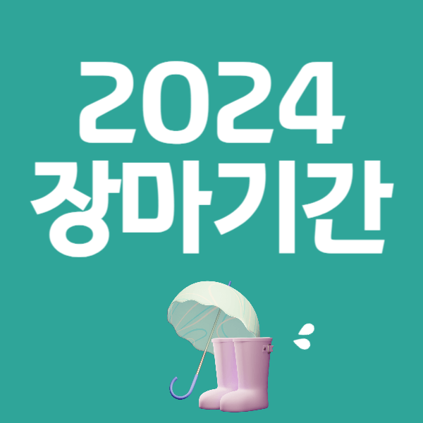 2024 장마기간, 안전수칙