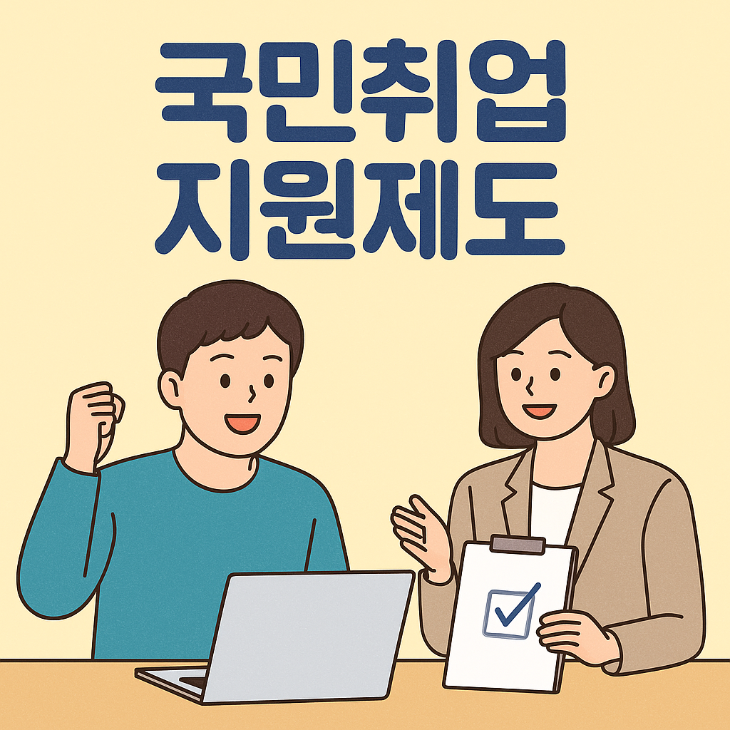 생계 안정 + 직업 훈련까지! 국민취업지원제도 자세히 알아보기